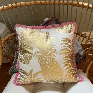 Lilly Pulitzer Pineapple Throw Pillow